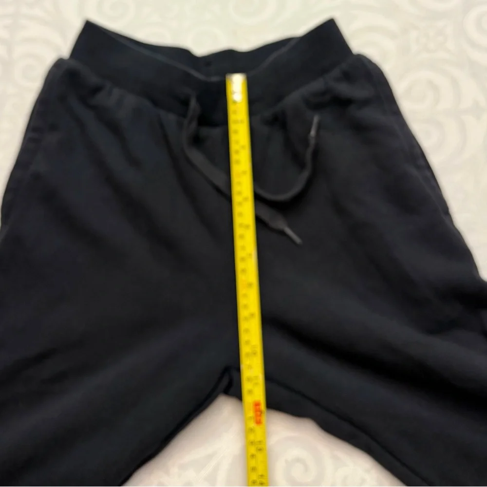 Under Armour Athletic Black Jogger Sweatpants Elastic Ribbed Waistband Men Small - Picture 3 of 10